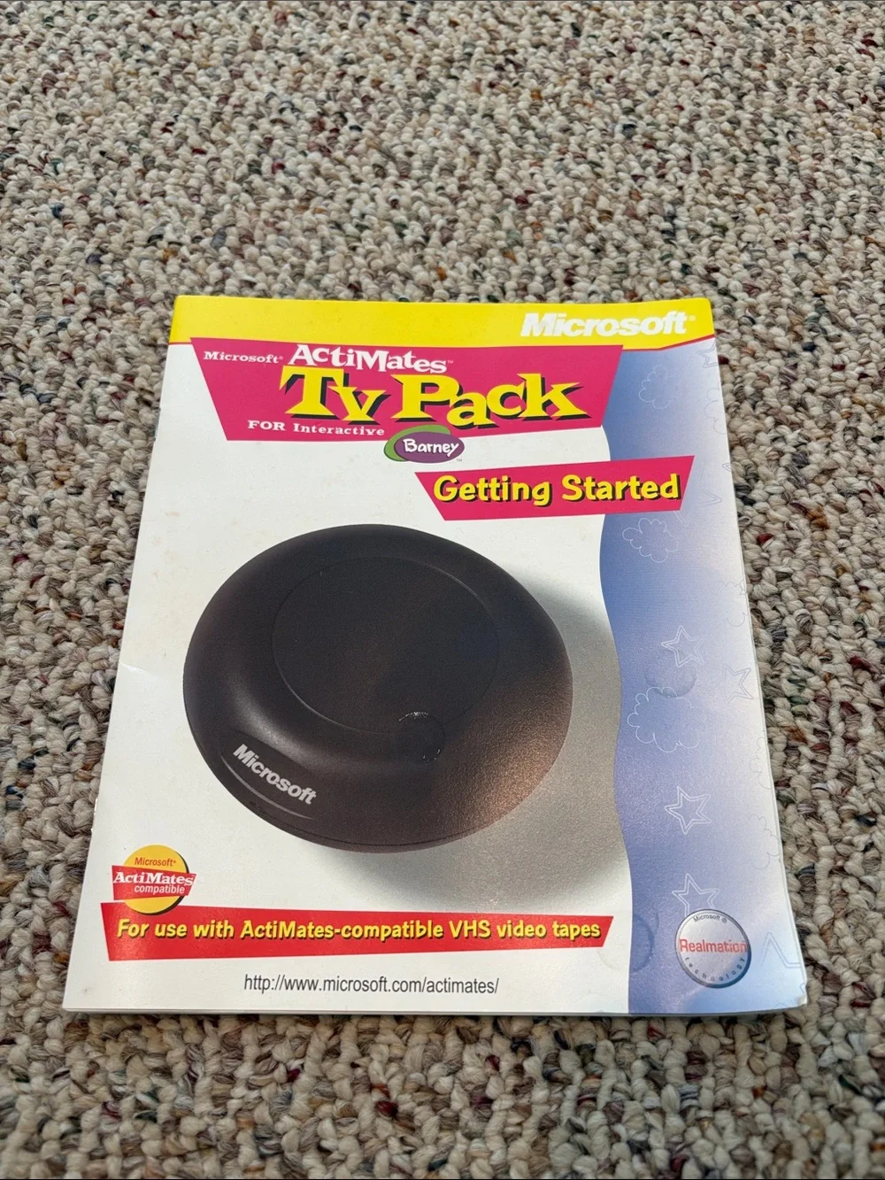 Microsoft ActiMates TV Pack - Black and Yellow Box